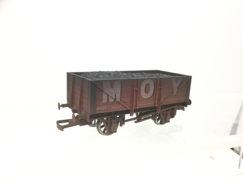Dapol/MSLR OO Gauge 5 Plank Wagon MOY 9431 Weathered