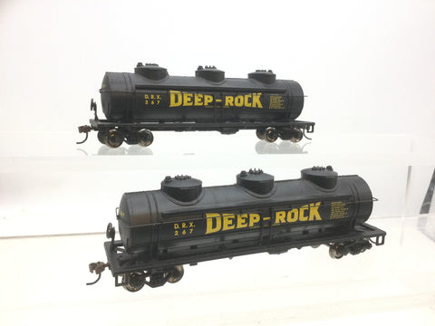 Bachmann 17130 HO Gauge Tank Car Deep Rock DRX267 x2