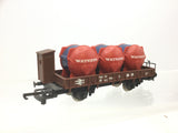Lima OO Gauge BR Flat Wagon with Watney's Barrel Load