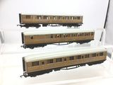 Hornby OO Gauge LNER Gresley Flying Scotsman Coaches x3
