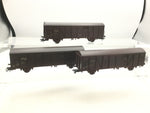 Marklin 47313 HO Gauge Set of 3 NS Covered Goods Wagon (Weathered)