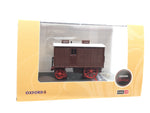 Oxford Diecast 76LW005 1:76/OO Gauge Living Wagon Brown