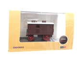 Oxford Diecast 76LW005 1:76/OO Gauge Living Wagon Brown