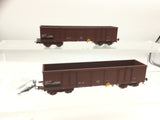 Rivarossi HR6004 HO Gauge Set of 2 FS Gondola Wagons