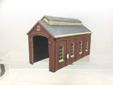 Scenix EM6102 OO Gauge Single Track Engine Shed (Unboxed)