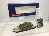 Roco 66386 HO Gauge DR Flat Wagon with Panther Tank Load