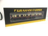 Graham Farish 376-201B N Gauge BR Thompson First Corridor Coach Crimson & Cream