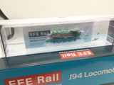 EFE Rail E85504 N Gauge WD Austerity Saddle Tank 'Amazon' National Coal Board Lined Green