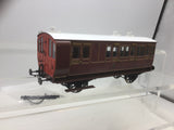 Dapol 7P-020-501 O Gauge Stroudley LBSC 4 Wheel Main Line Oil Lit Brake 3rd Coach