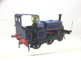 Minerva MWLDB O Gauge Manning Wardle K Class 0-6-0 Saddle Tank Dark Blue