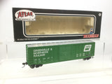 Atlas 20 000 260 HO Gauge 50' 6" Box Car Greenville & Northern 8045