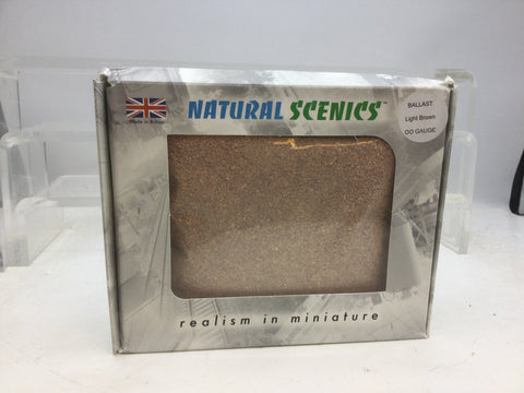 Natural Scenics RB-4LB-L OO/HO Gauge Graded Ballast - Light Brown