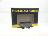 Graham Farish 377-250E N Gauge BR 16T Steel Mineral Wagon With Bottom Doors BR Grey [WL]