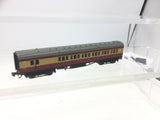 Dapol 2P-012-651 N Gauge BR Maunsell Crimson/Cream Brake 3rd Coach S4481