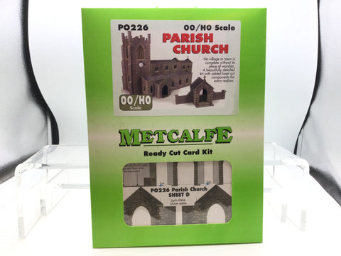 Metcalfe PO226 OO/HO Gauge Parish Church Card Kit