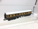 Dapol 2P-000-058 N Gauge Collett Coach GWR Choc/Cream Composite 7032