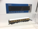 Dapol 2P-000-283 N Gauge Collett Coach GWR Crest Choc/Cream Brake Coach 6527