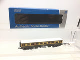 Dapol 2P-000-159 N Gauge Collett Coach GWR Crest Chocolate/Cream 3rd 1088
