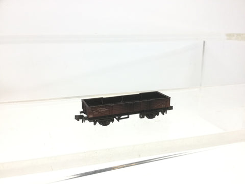 Peco NR-7EW N Gauge BR Bauxite Ferry Tube Wagon (Weathered)
