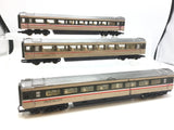Hornby R420 OO Gauge BR Mk 3 2nd Open Coach Intercity Swallow Livery x3