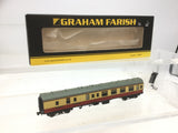 Graham Farish 374-185B N Gauge BR Red/Cream Mk1 BSK Corr Brake 2nd Coach E34500