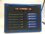 Dapol 2D-007-011 N Gauge EWS/DB Russell Class 66 Container Train Pack DCC FITTED