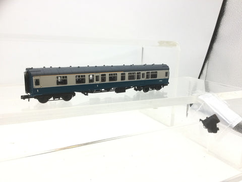 Graham Farish 374-258E N Gauge BR Mk1 CK Composite Corridor Coach BR Blue & Grey
