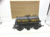 Kit Built O Gauge Brass 6 Wheel Milk Tank Wagon West Park Dairy 2547