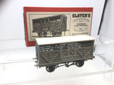 Slaters 7031 O Gauge Kit Built LMS/Midland Large Cattle Wagon