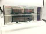 Roco 66572 HO Gauge Set of 2 FS Ariston/Indesit Sliding Wall Wagons