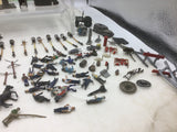 Job Lot of Assorted OO Gauge Whitemetal Buildings/Figures/Accessories