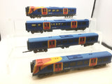 Bachmann 31-041 OO Gauge Southwest Trains Class 450 450127 4 Car EMU Weathered,Hampshire Models 