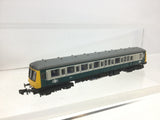 Dapol ND209A N Gauge BR Blue/Grey Class 122 Bubble Car 55005