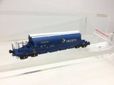 EFE Rail E87502 N Gauge JIA Nacco Wagon 33-70-0894-020-3 Imerys Blue