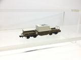 Graham Farish 377-800 N Gauge FNA Nuclear Flask Wagon with Flat Floor & Round Buffers - Flask 14