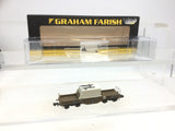 Graham Farish 377-800 N Gauge FNA Nuclear Flask Wagon with Flat Floor & Round Buffers - Flask 14