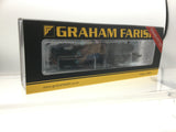 Graham Farish 372-630SF N Gauge LMS Ivatt 2MT 46521 BR Lined Green (Early Emblem)(DCC SOUND)