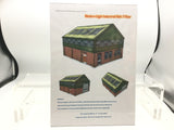 Organised Octopus 029A OO Gauge Industrial Unit (Green) Laser Cut MDF Kit