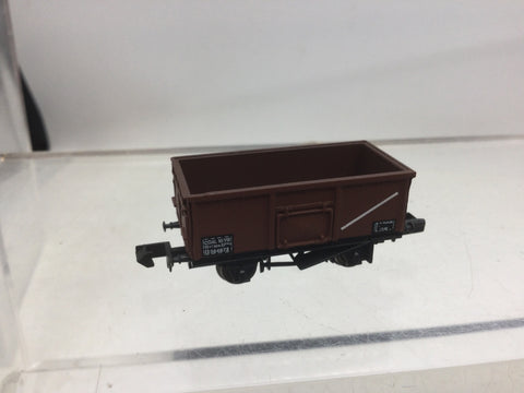 Graham Farish 373-201 N Gauge BR Brown 16t Steel Mineral Wagon B564872 (Boxed)