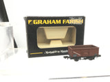 Graham Farish 373-201 N Gauge BR Brown 16t Steel Mineral Wagon B564872 (Boxed)
