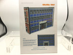 Organised Octopus 034A OO Gauge Low Relief 1970's Office/School (Blue Panels) Laser Cut MDF Kit