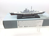 Atlas Editions 7 134 114 1:1250 Scale Diecast German Battleship Bismarck