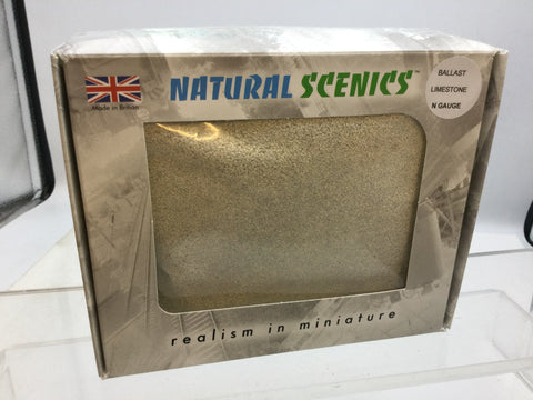 Natural Scenics RB-2LM-L N Gauge Graded Ballast - Limestone