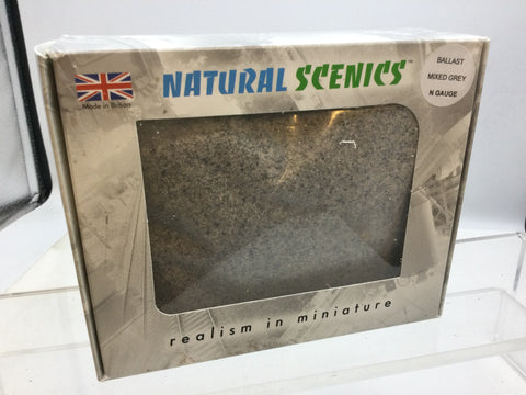 Natural Scenics RB-2MG-L N Gauge Graded Ballast - Mixed Grey