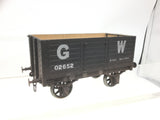Dapol 7F-073-007W O Gauge GWR 7 Plank Wagon 02652 Weathered
