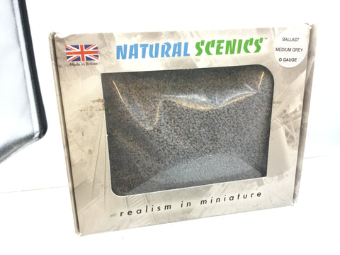 Natural Scenics RB-7MED O Gauge Graded Ballast - Medium Grey