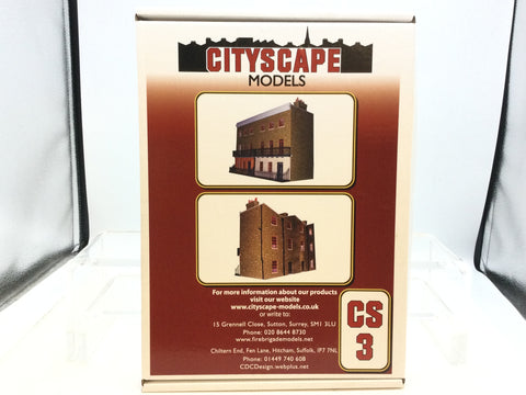Cityscape Models CS3 OO Gauge Villa House Block Card Kit