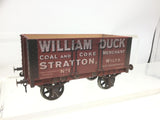 Dapol 7F-072-004W O Gauge 7 Plank Wagon William Duck, Stratton Weathered 1