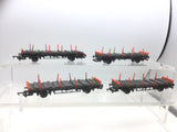 Hornby R6023/R225 OO Gauge BR SAA Steel Wagon 400044/400105 x4