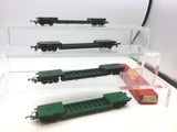 Triang R118 OO Gauge Bogie Well Wagon 41917 x4,Hampshire Models 